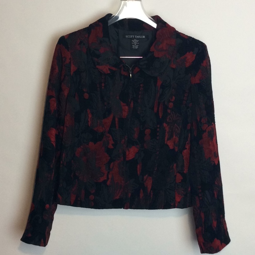 Scott Taylor zipper jacket size M